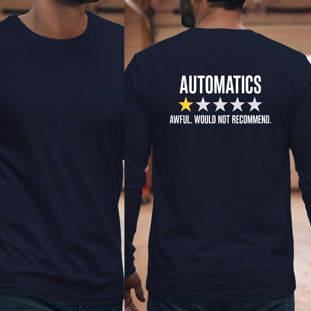 Navy | Full Back