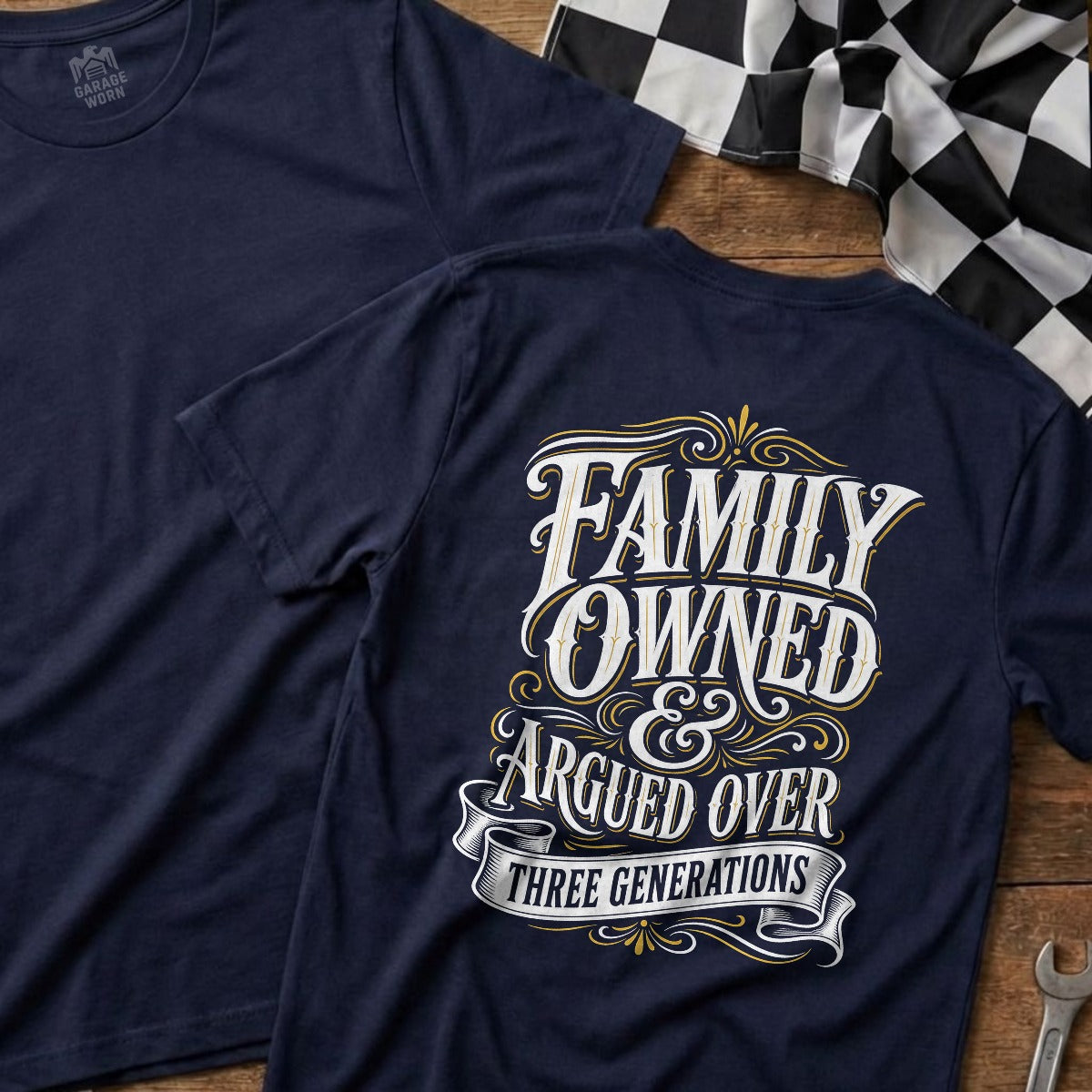 Navy | Full Back