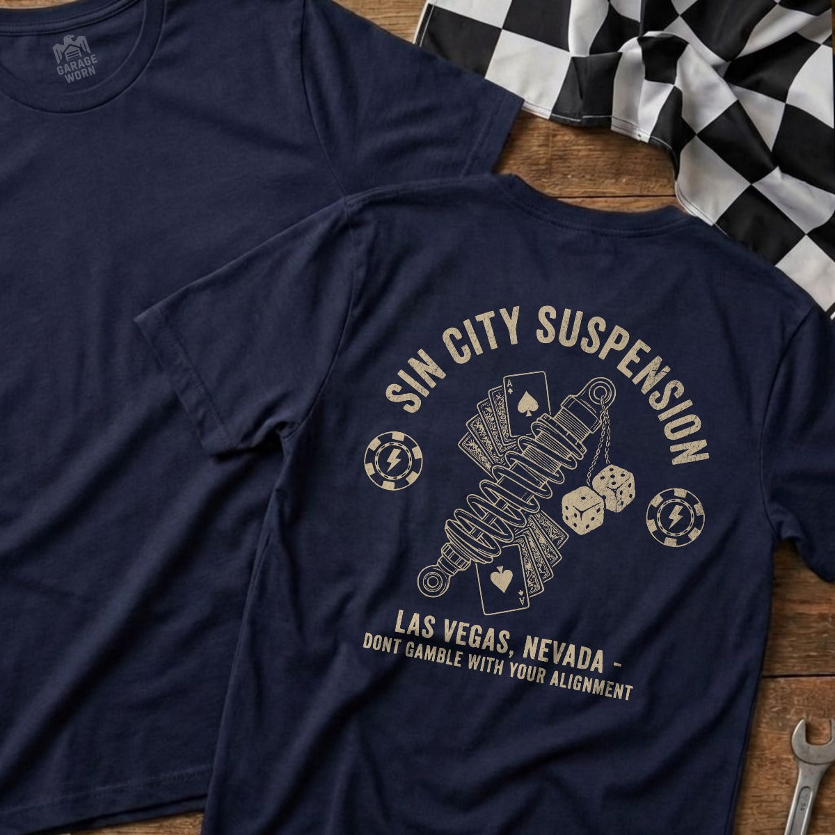 Navy | Full Back