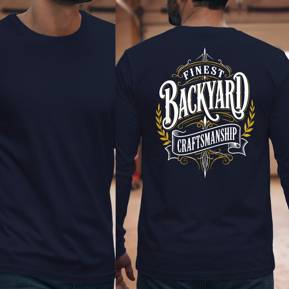 Navy | Full Back