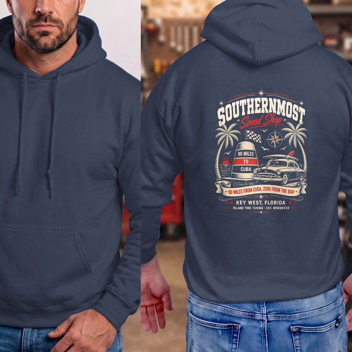Navy | Full Back