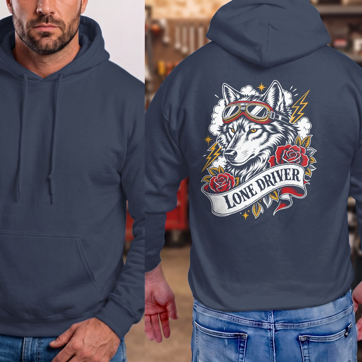 Navy | Full Back