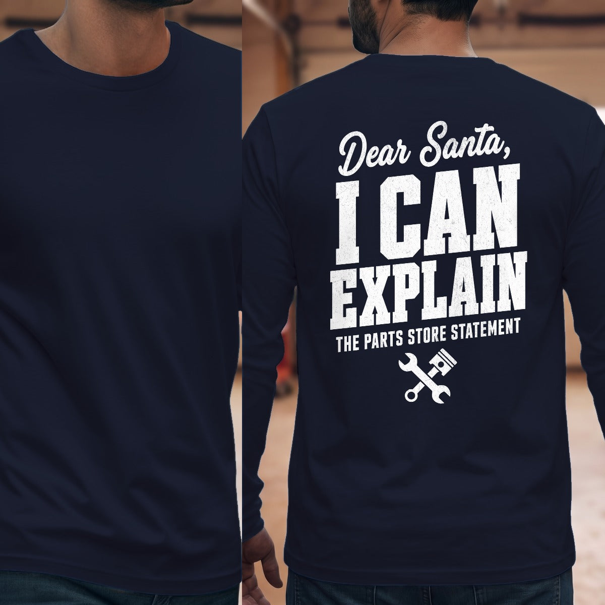 Navy | Full Back