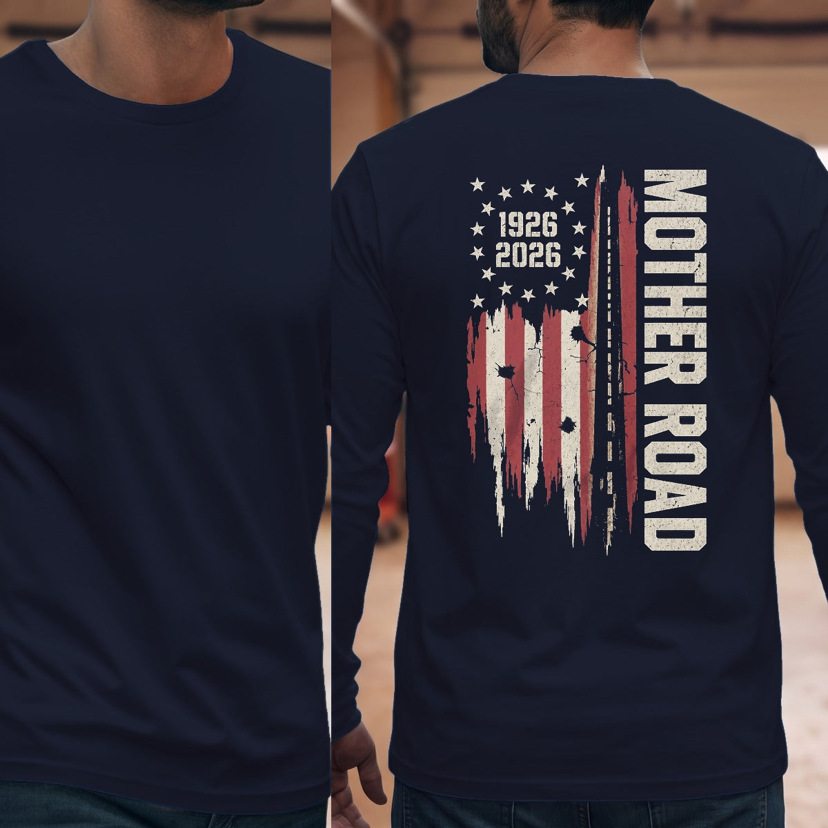 Navy | Full Back