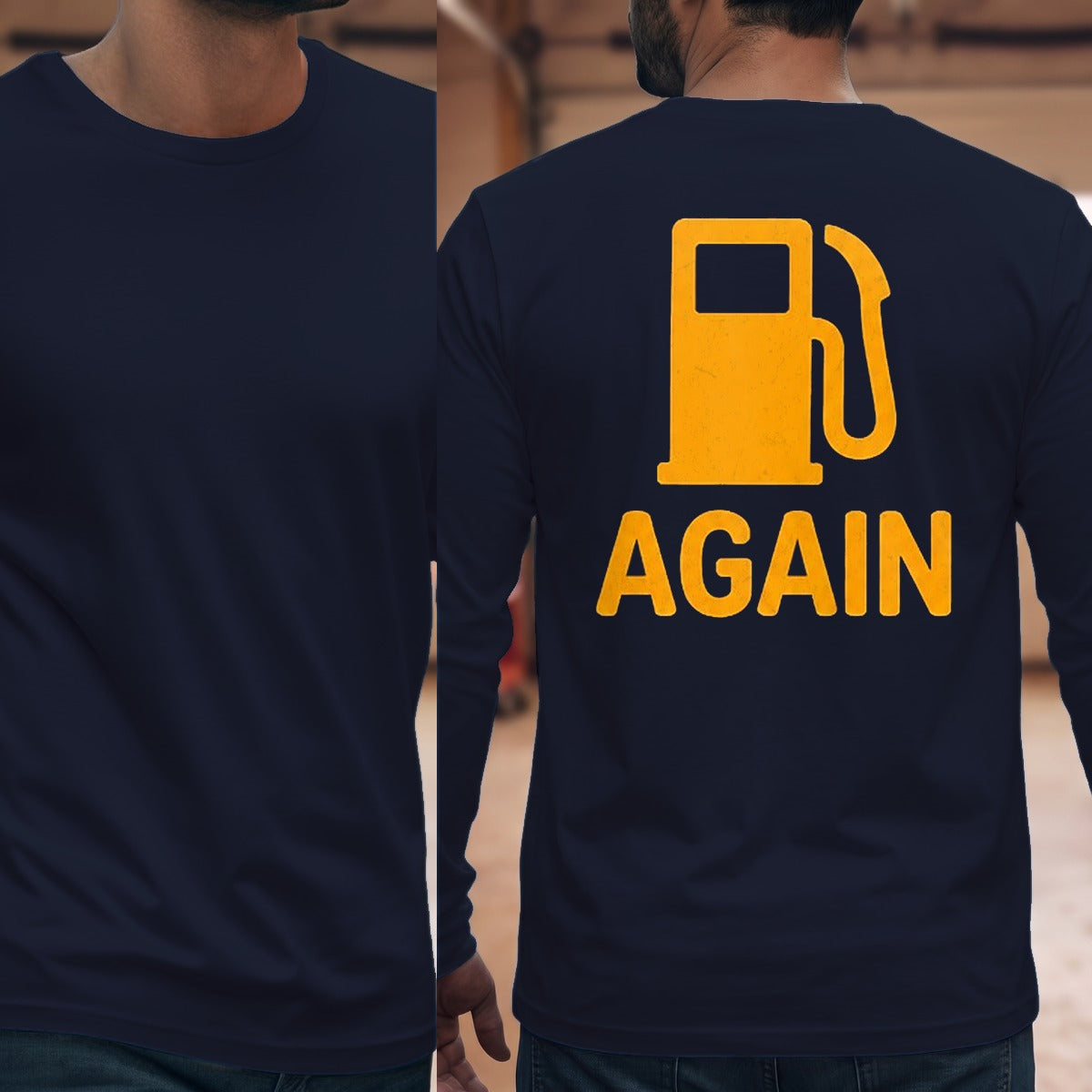 Navy | Full Back