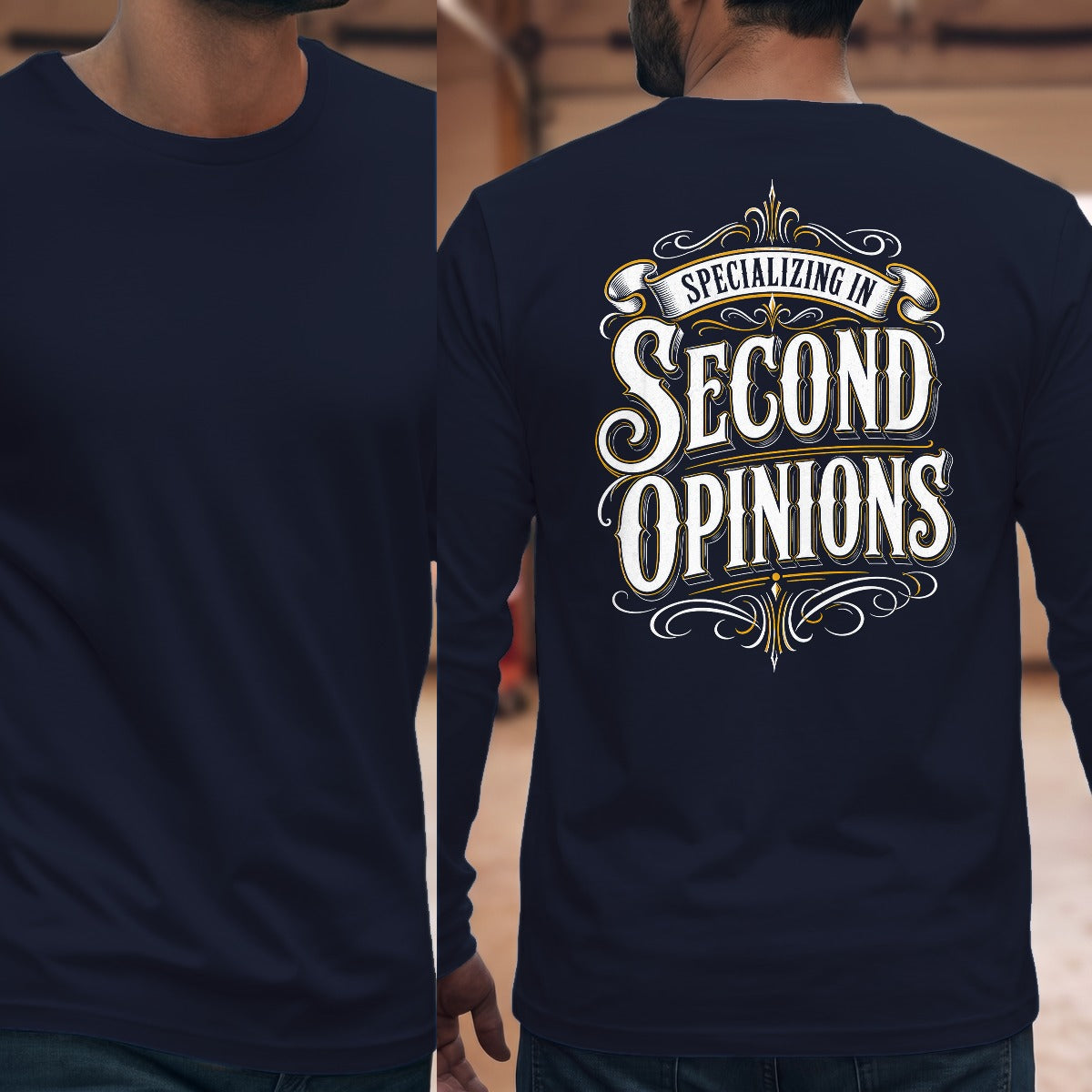Navy | Full Back