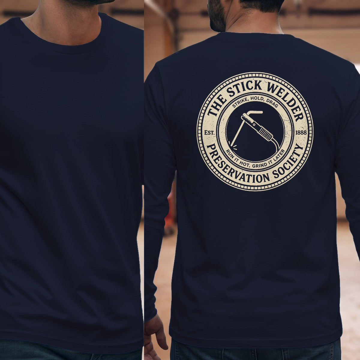Navy | Full Back