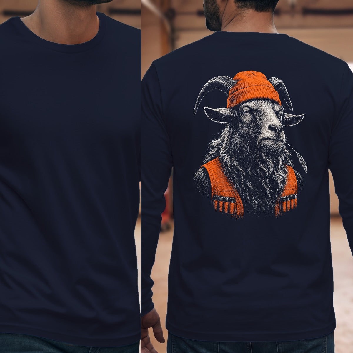 Navy | Full Back