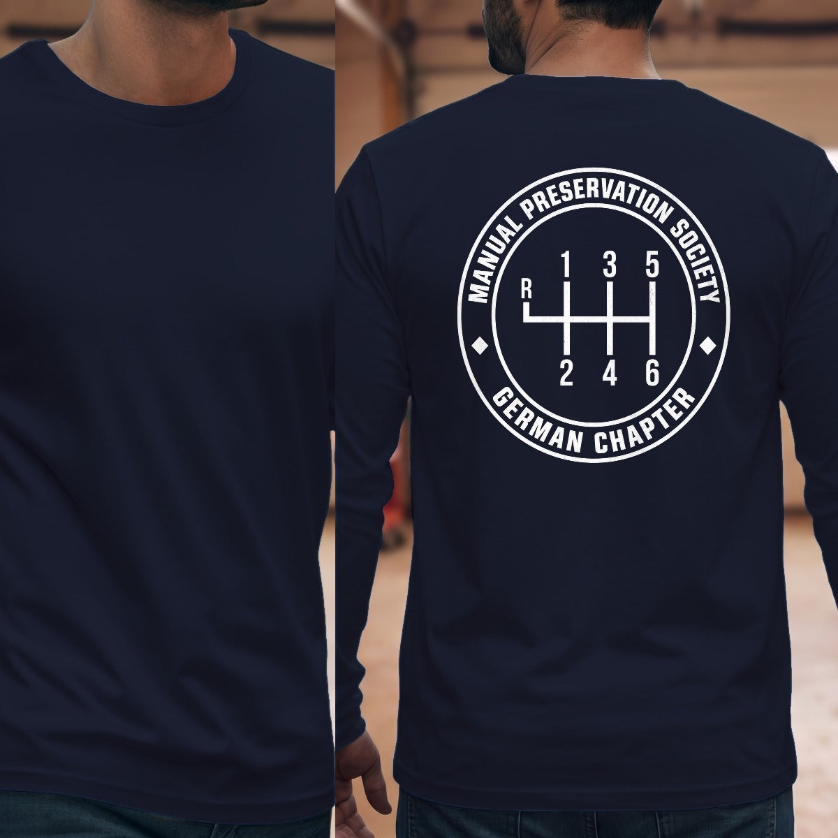Navy | Full Back