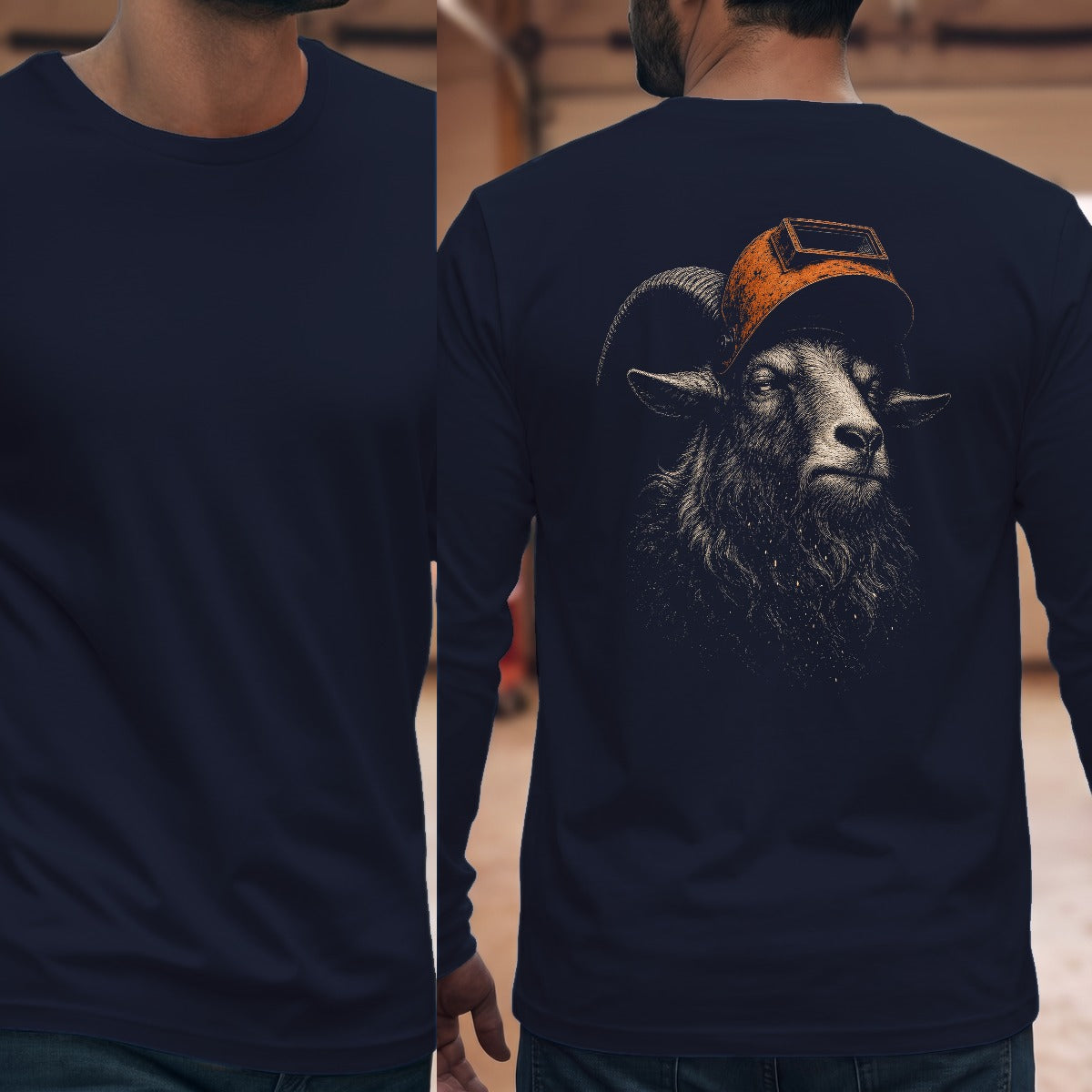 Navy | Full Back