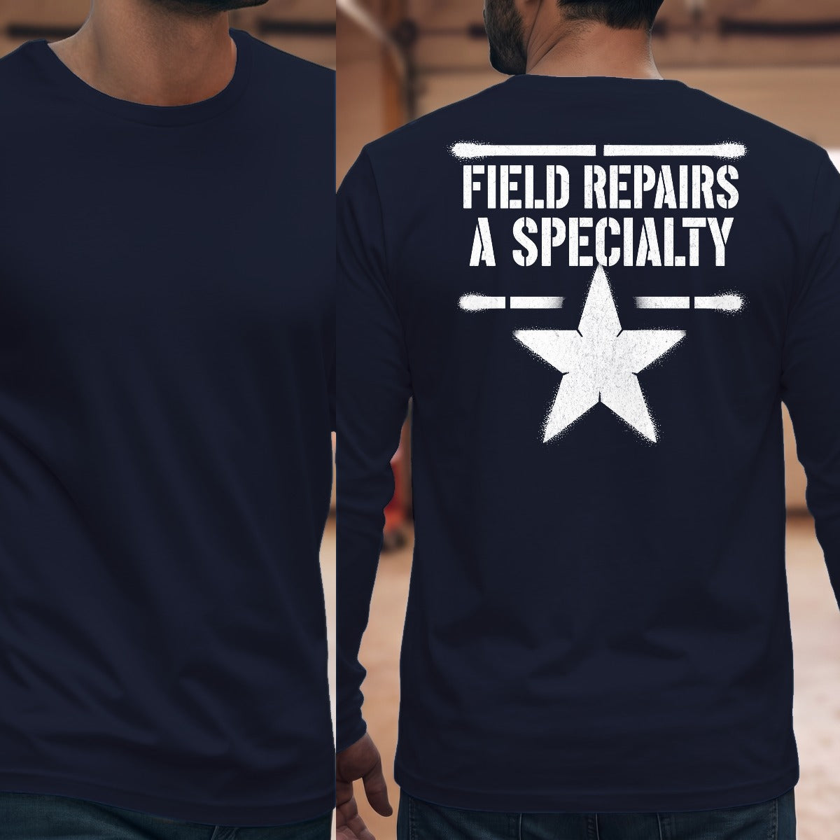 Navy | Full Back
