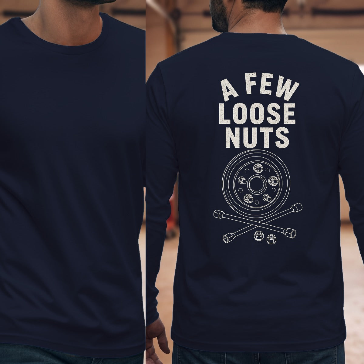 Navy | Full Back