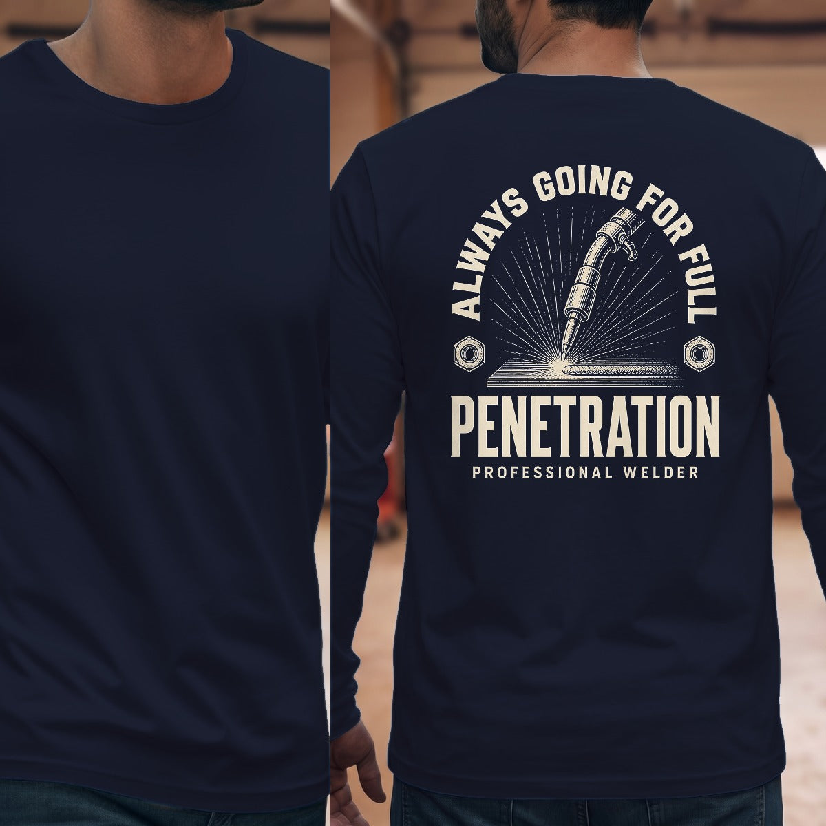 Navy | Full Back