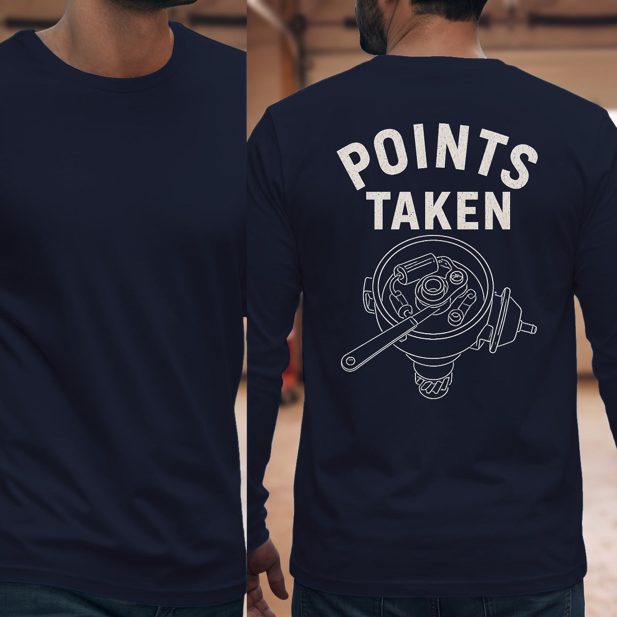 Navy | Full Back