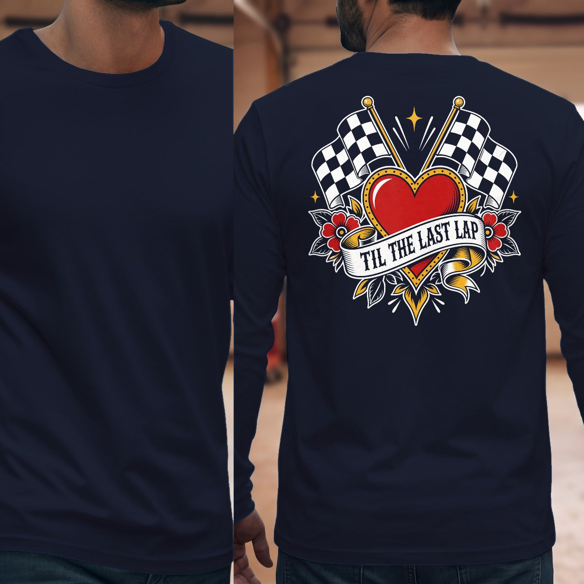 Navy | Full Back