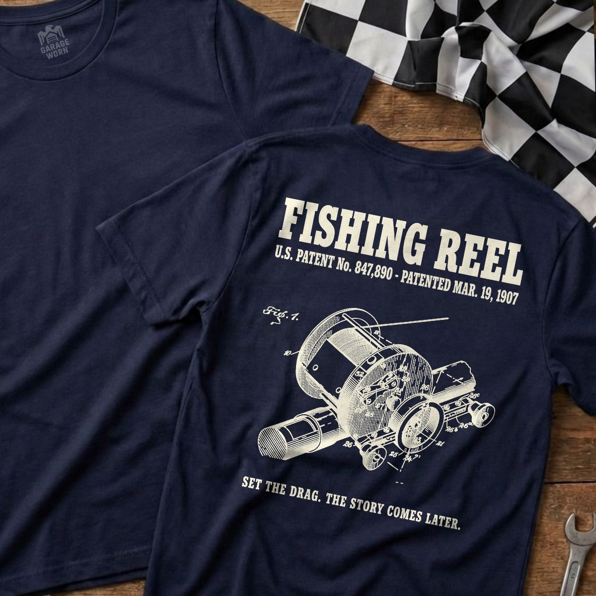 Navy | Full Back