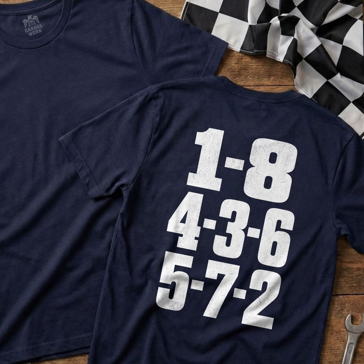 Navy | Full Back