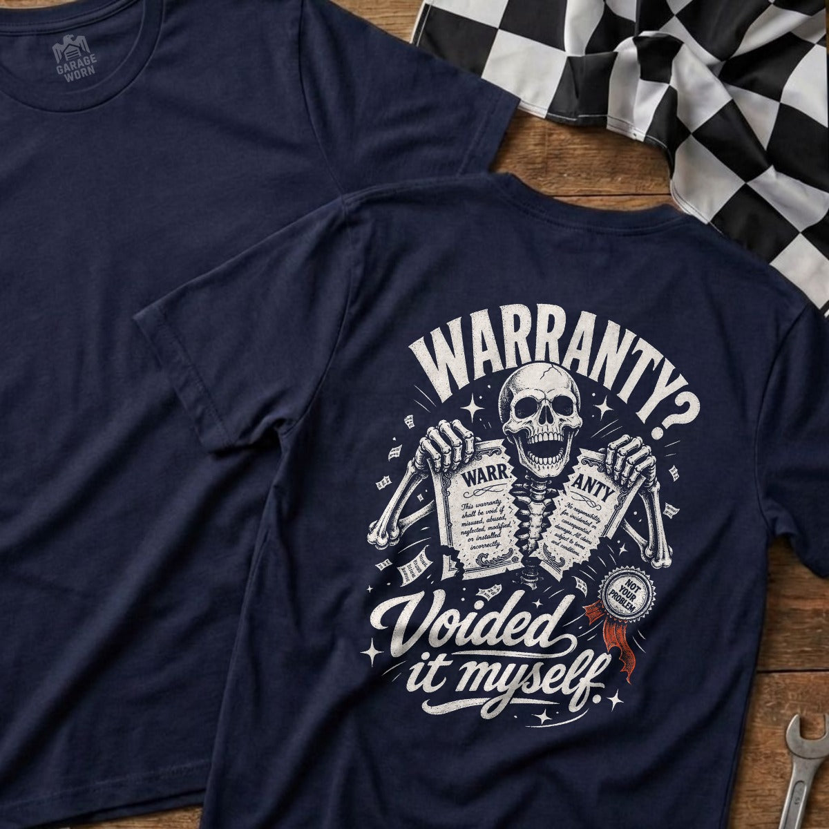 Navy | Full Back