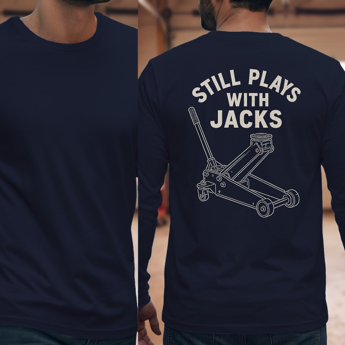 Navy | Full Back