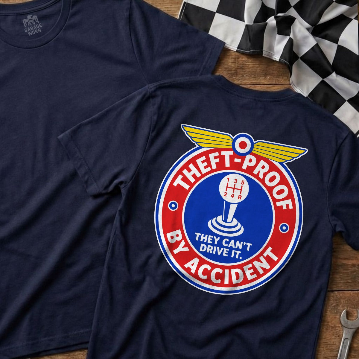 Navy | Full Back