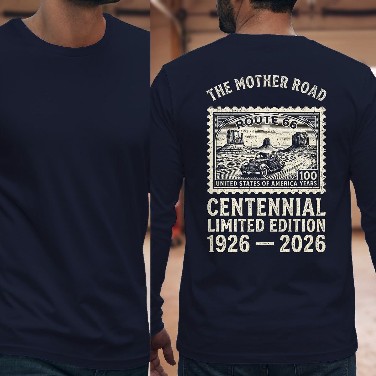 Navy | Full Back