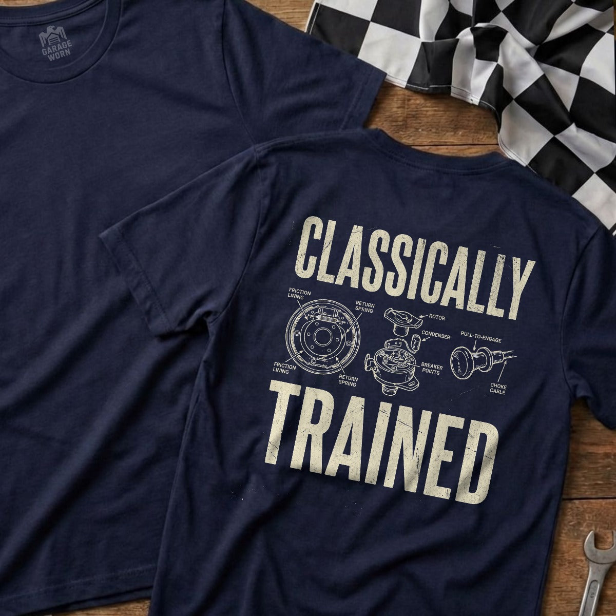 Navy | Full Back