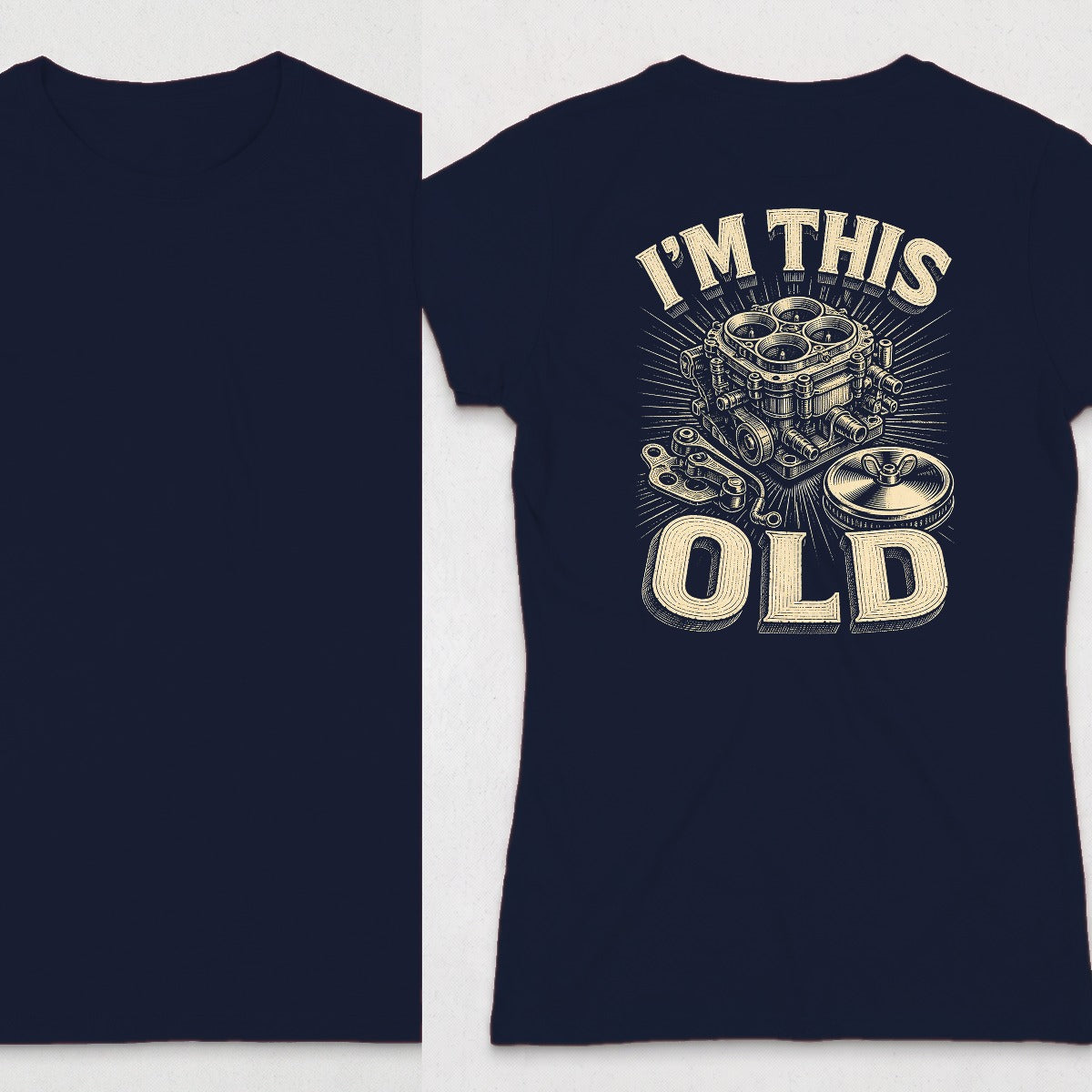 Navy | Full Back