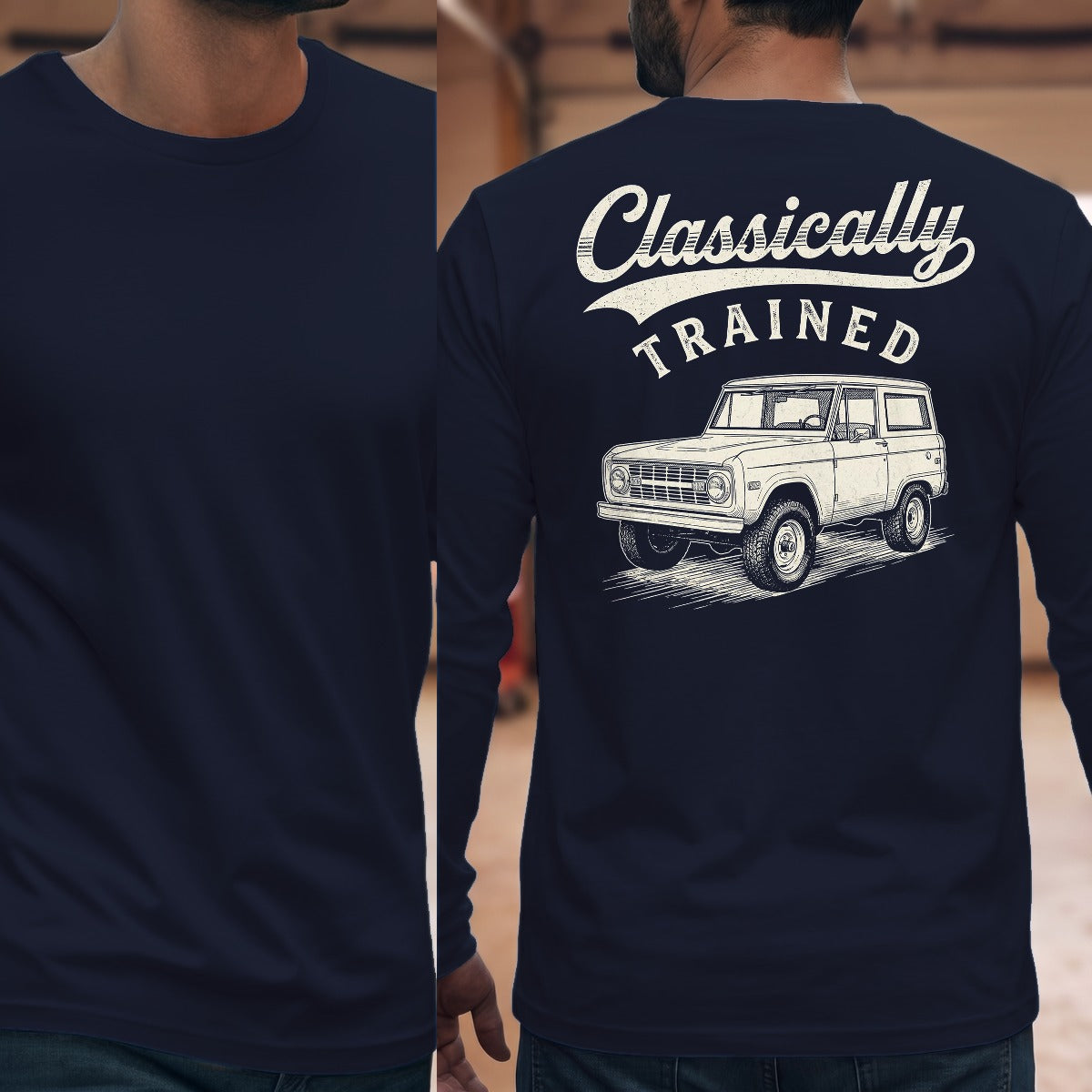 Navy | Full Back