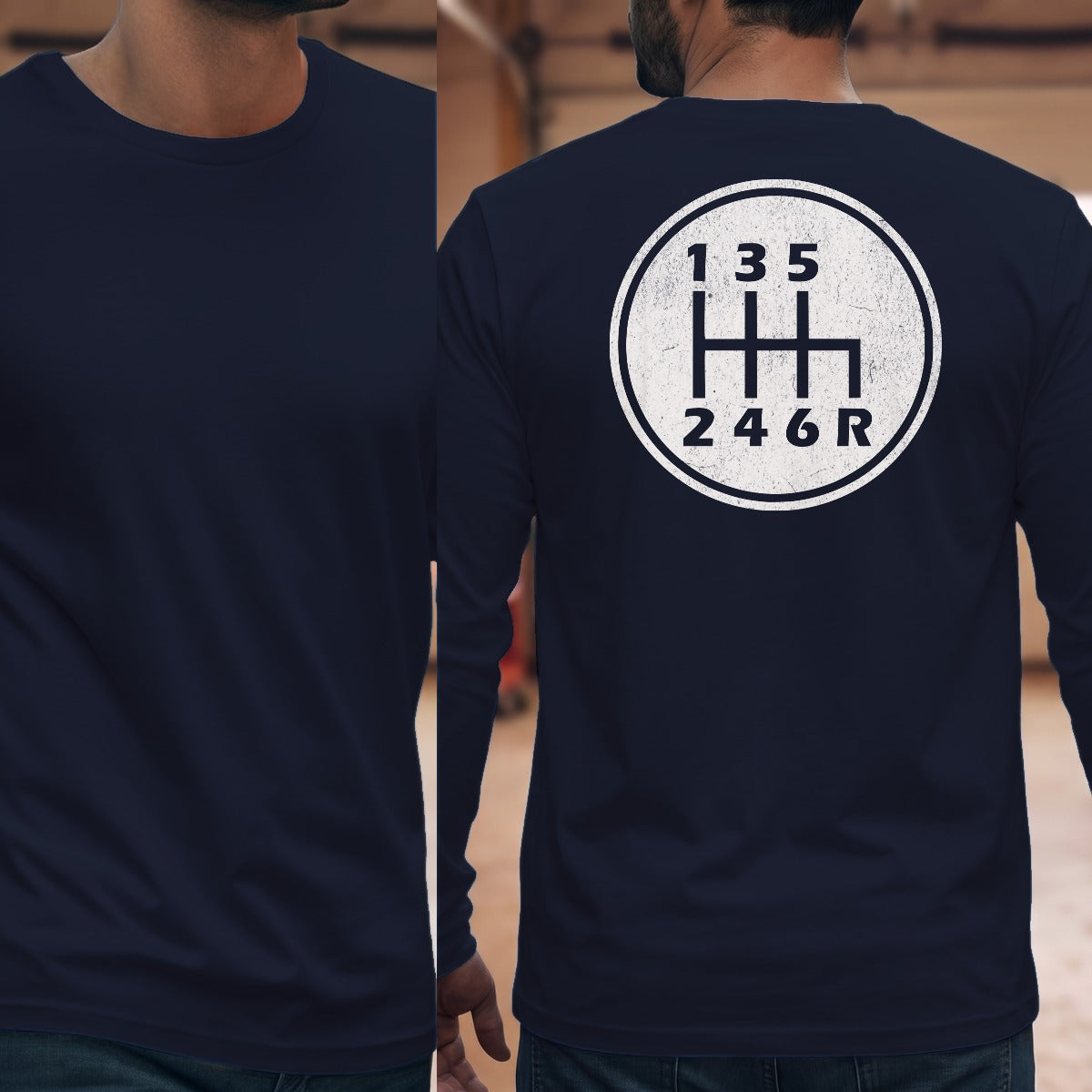 Navy | Full Back