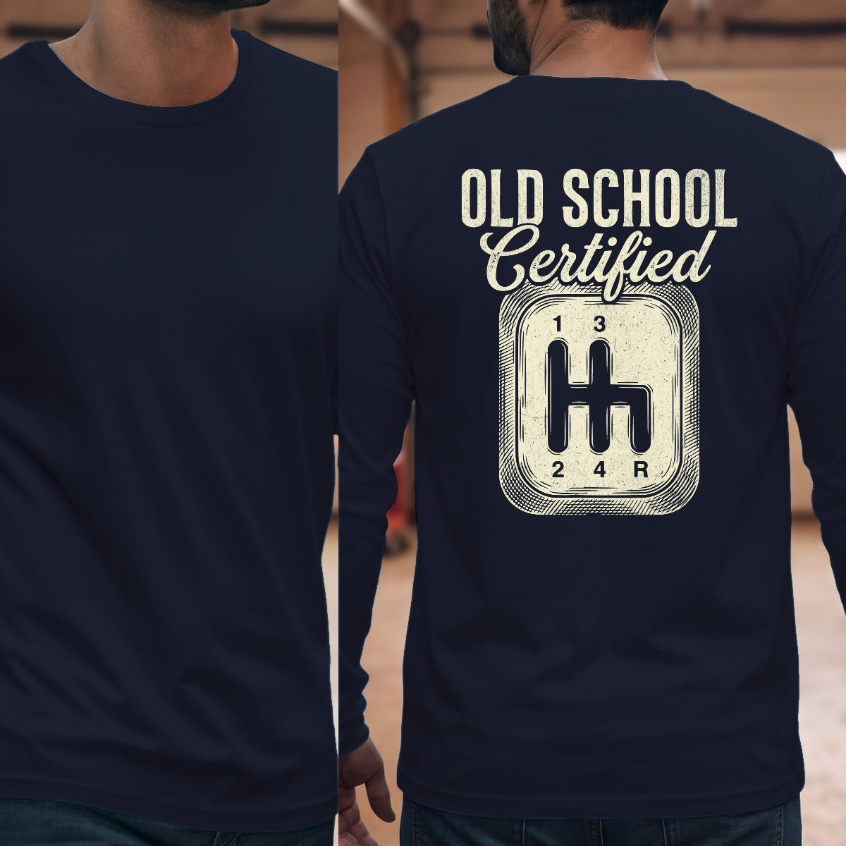 Navy | Full Back
