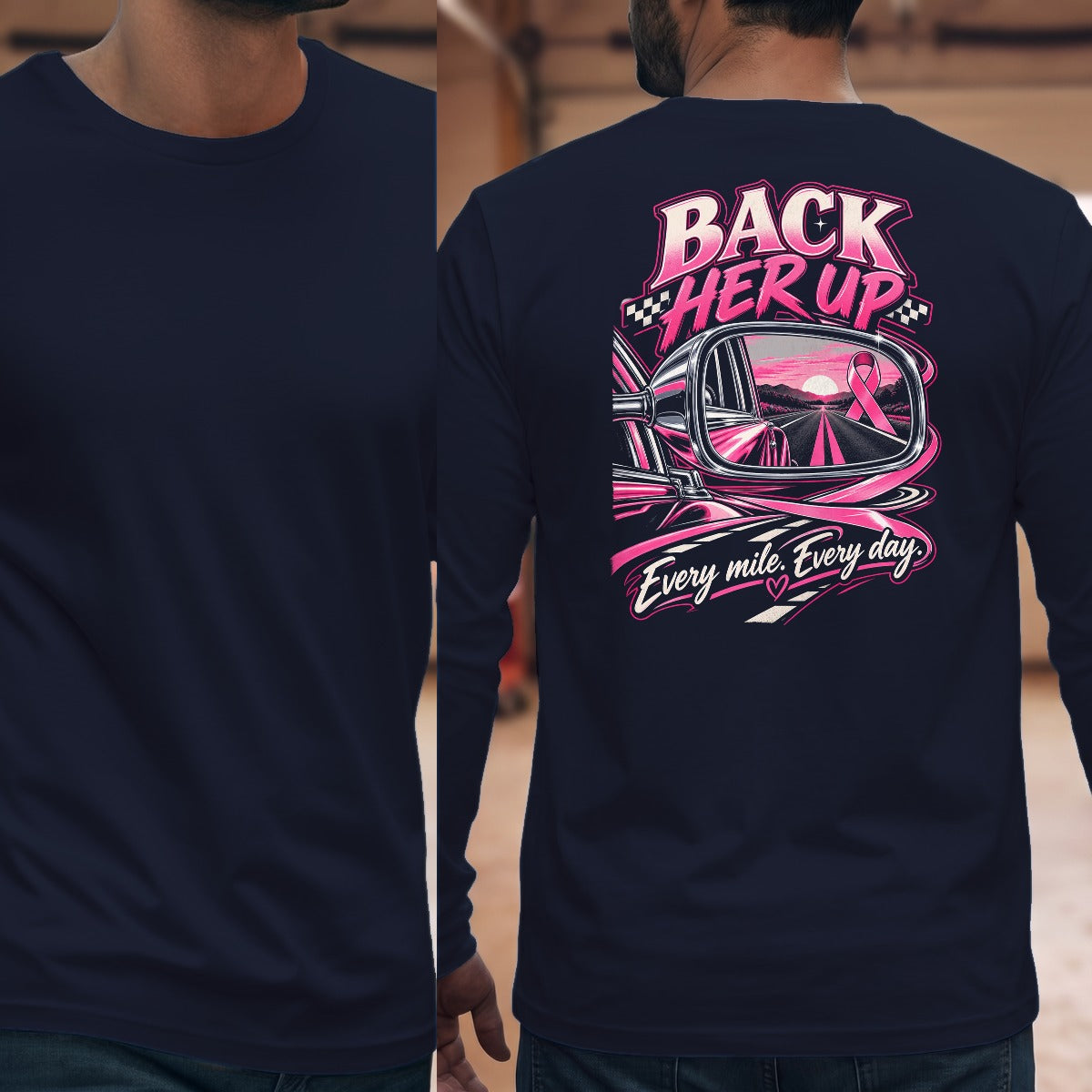 Navy | Full Back