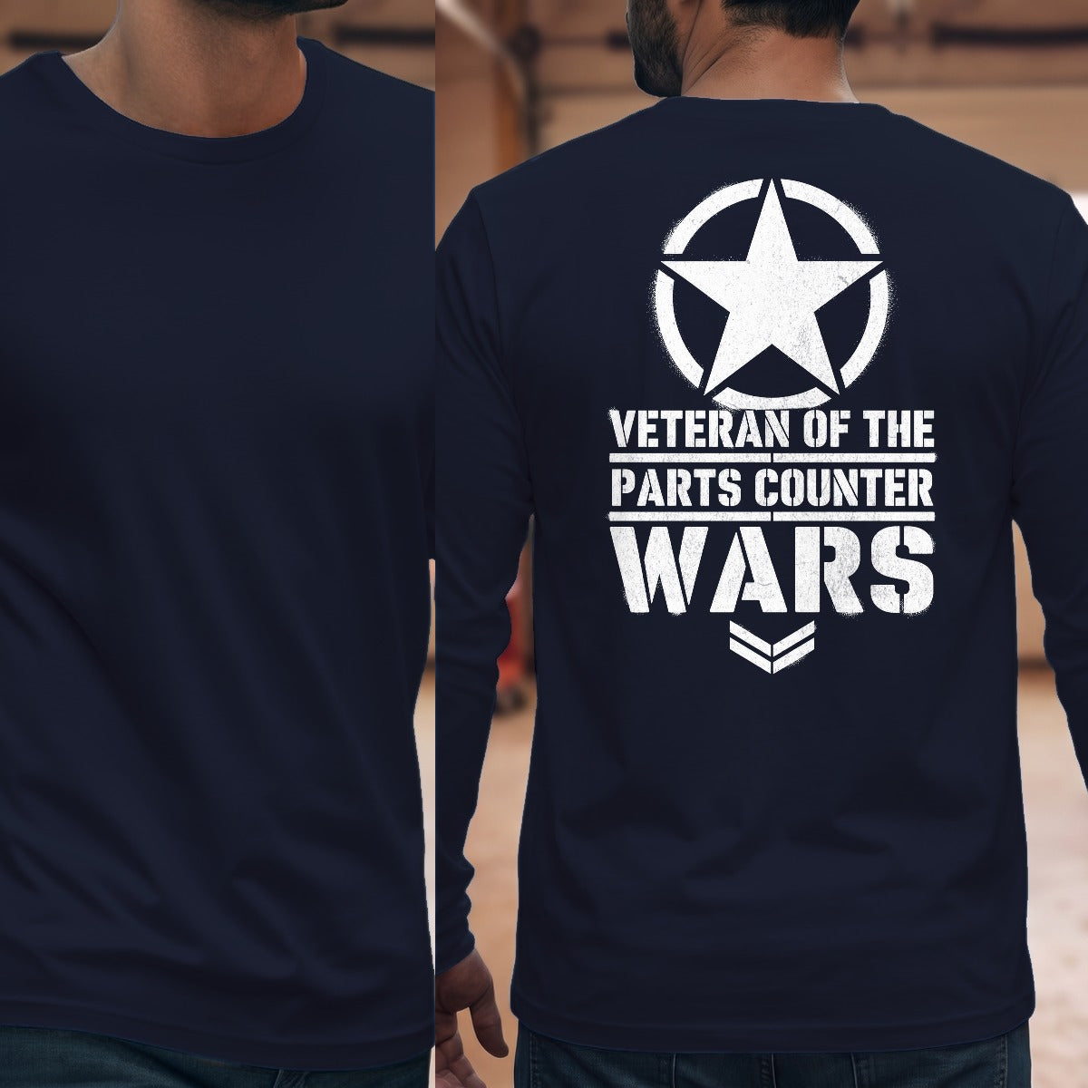 Navy | Full Back
