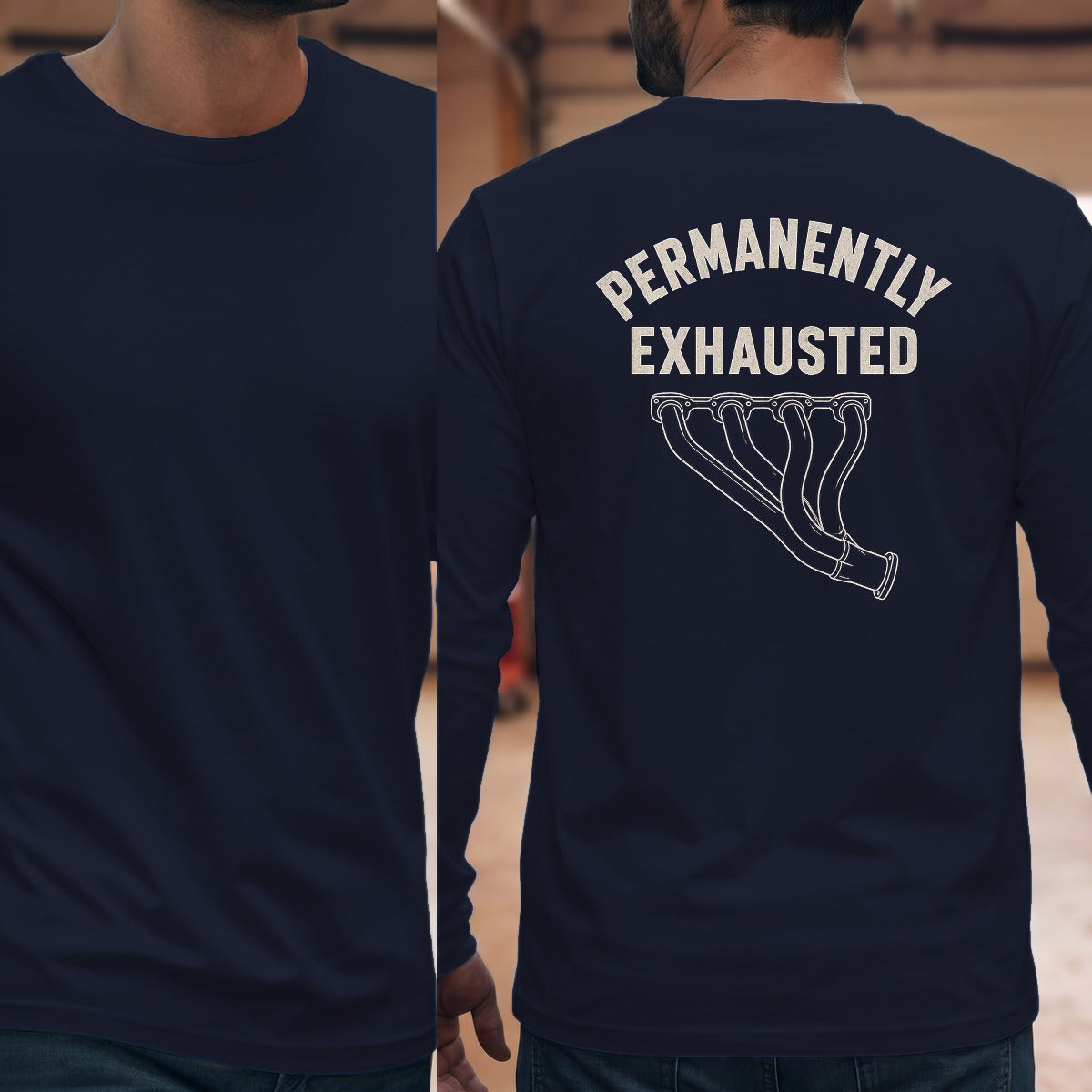 Navy | Full Back