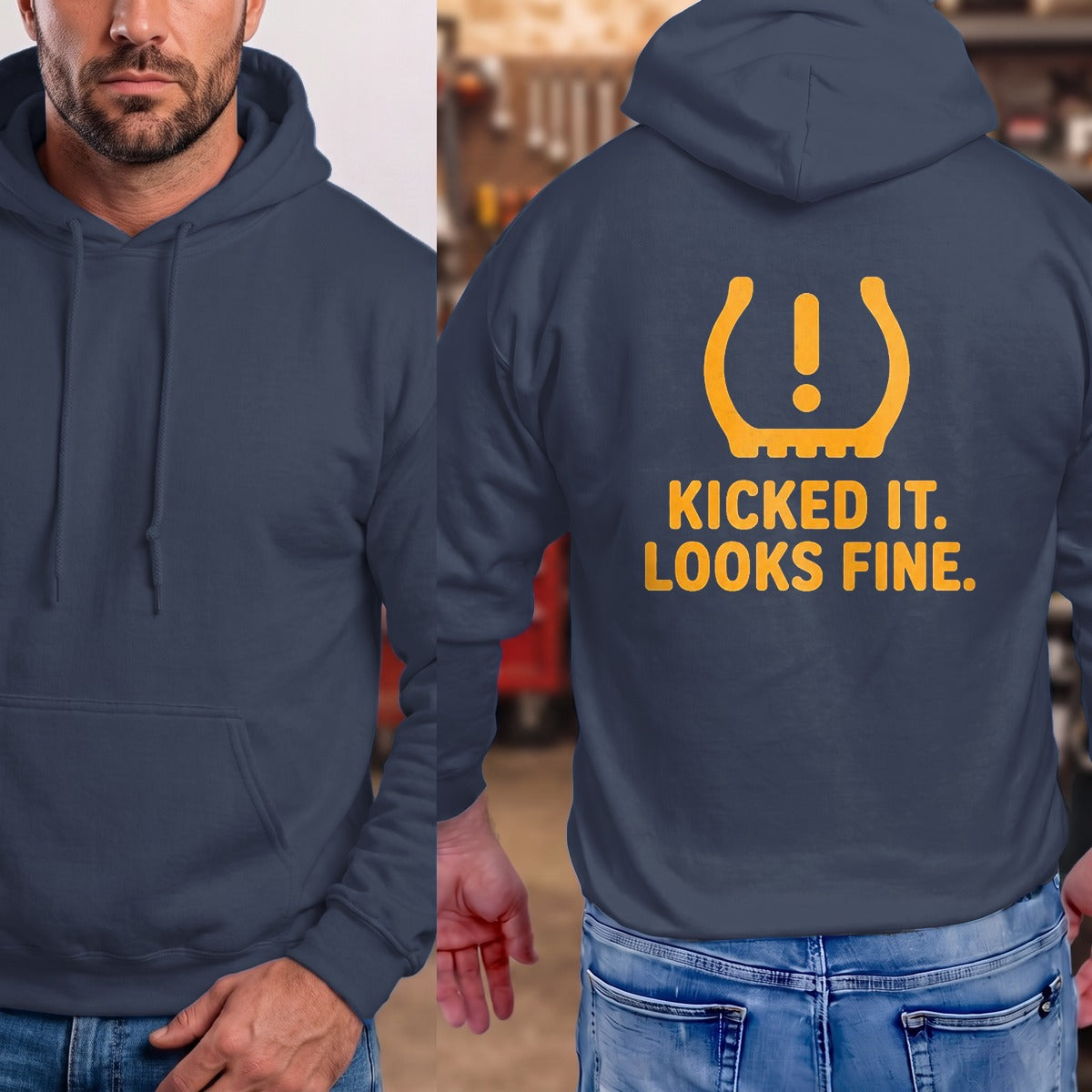 Navy | Full Back