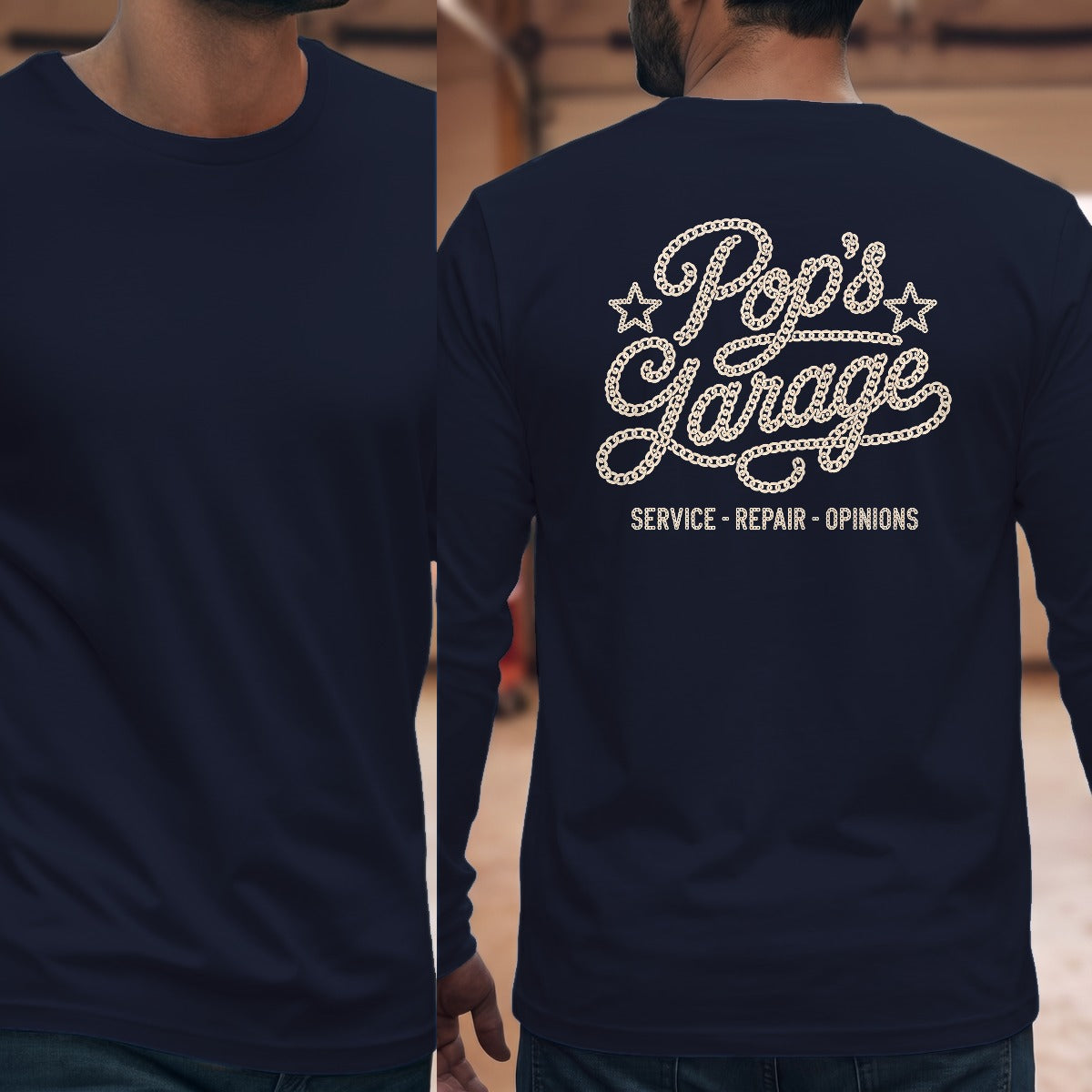 Navy | Full Back
