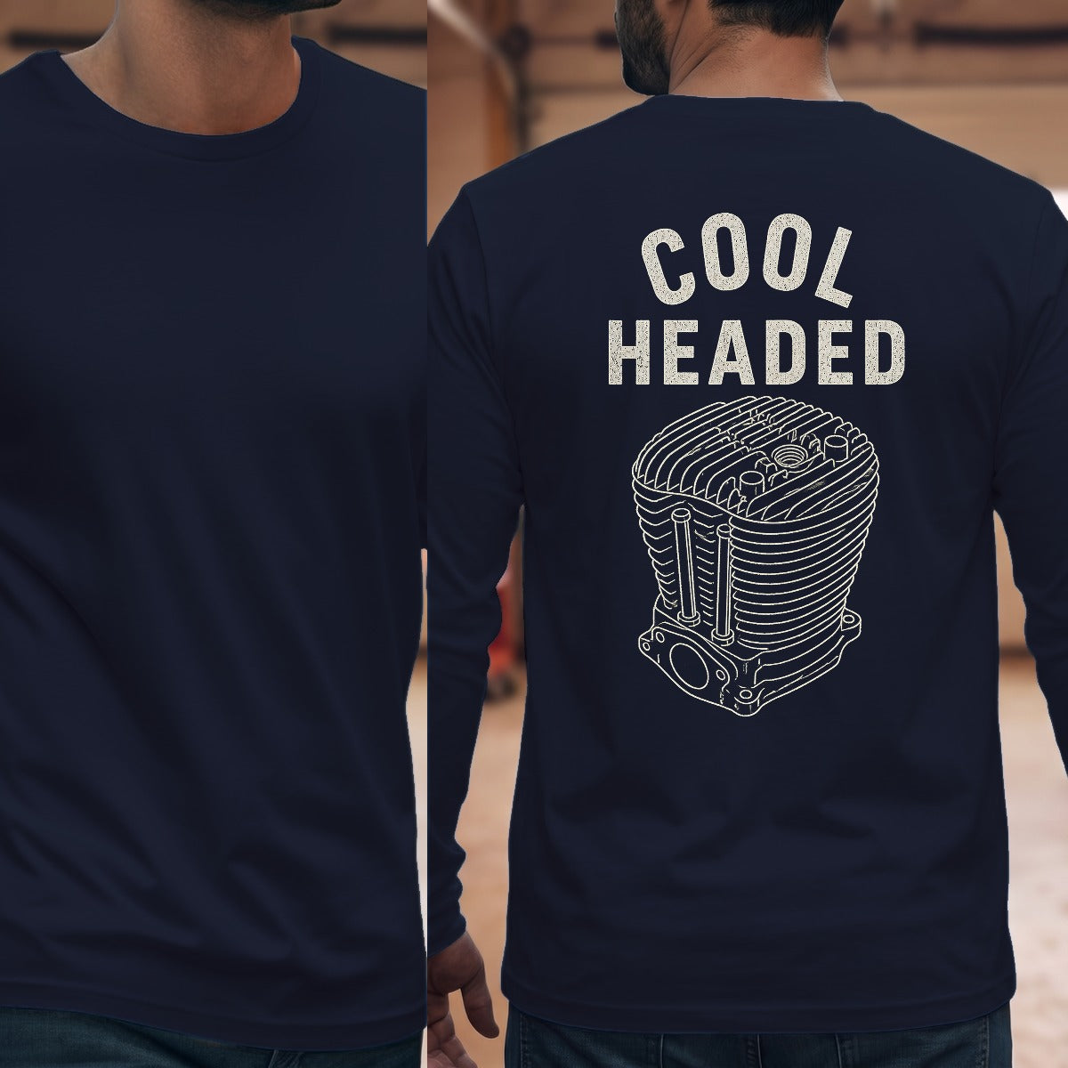 Navy | Full Back