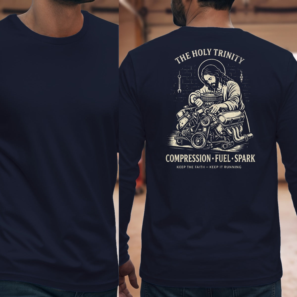 Navy | Full Back