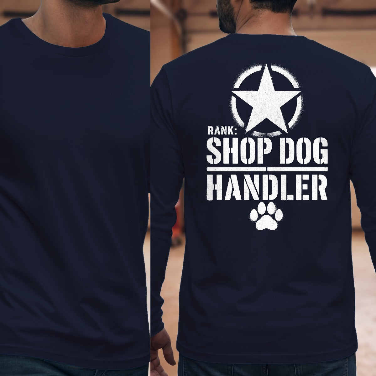 Navy | Full Back