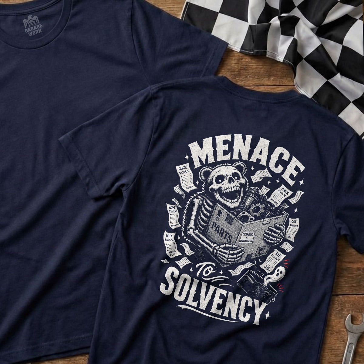 Navy | Full Back