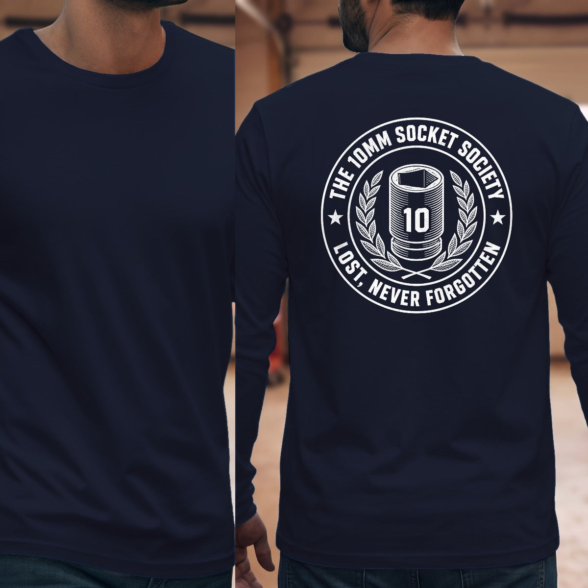 Navy | Full Back
