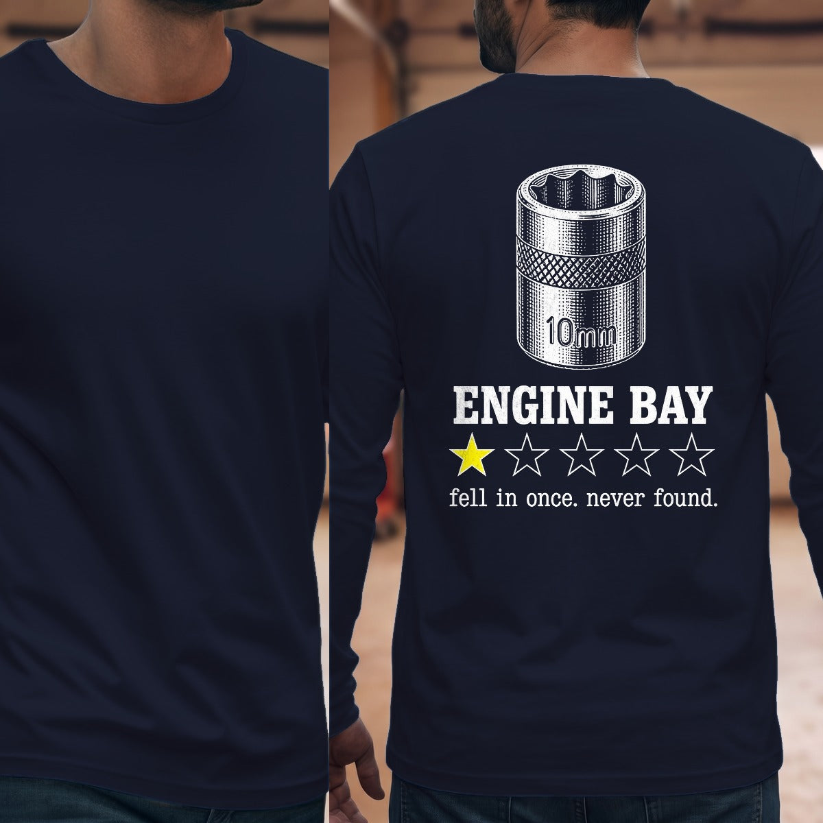 Navy | Full Back