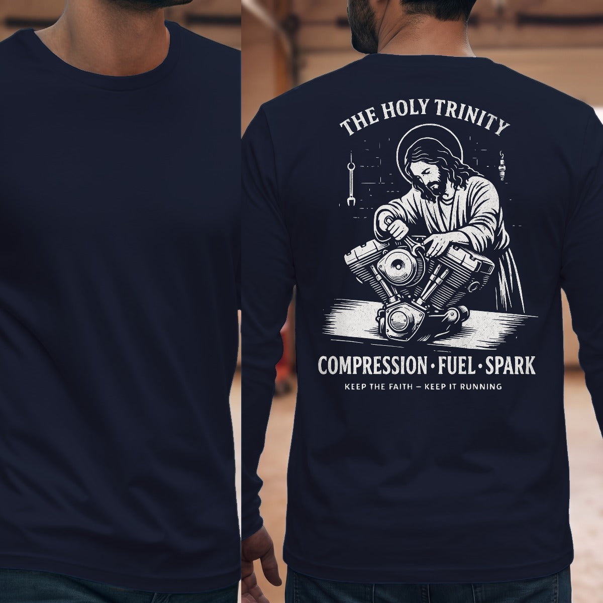 Navy | Full Back
