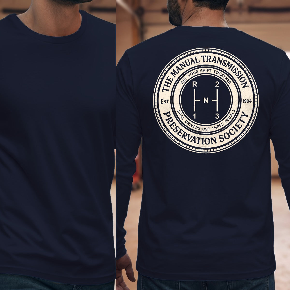 Navy | Full Back
