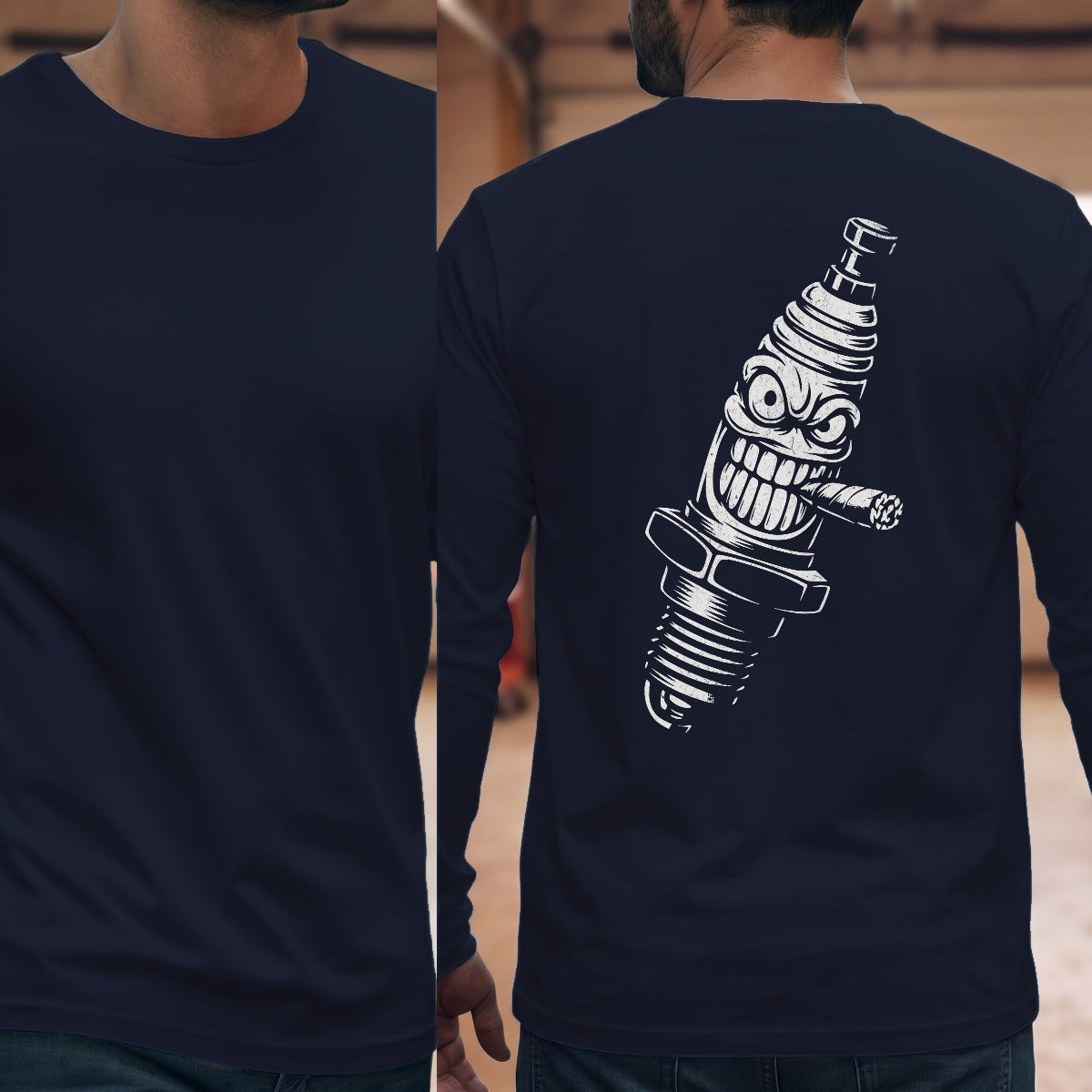 Navy | Full Back