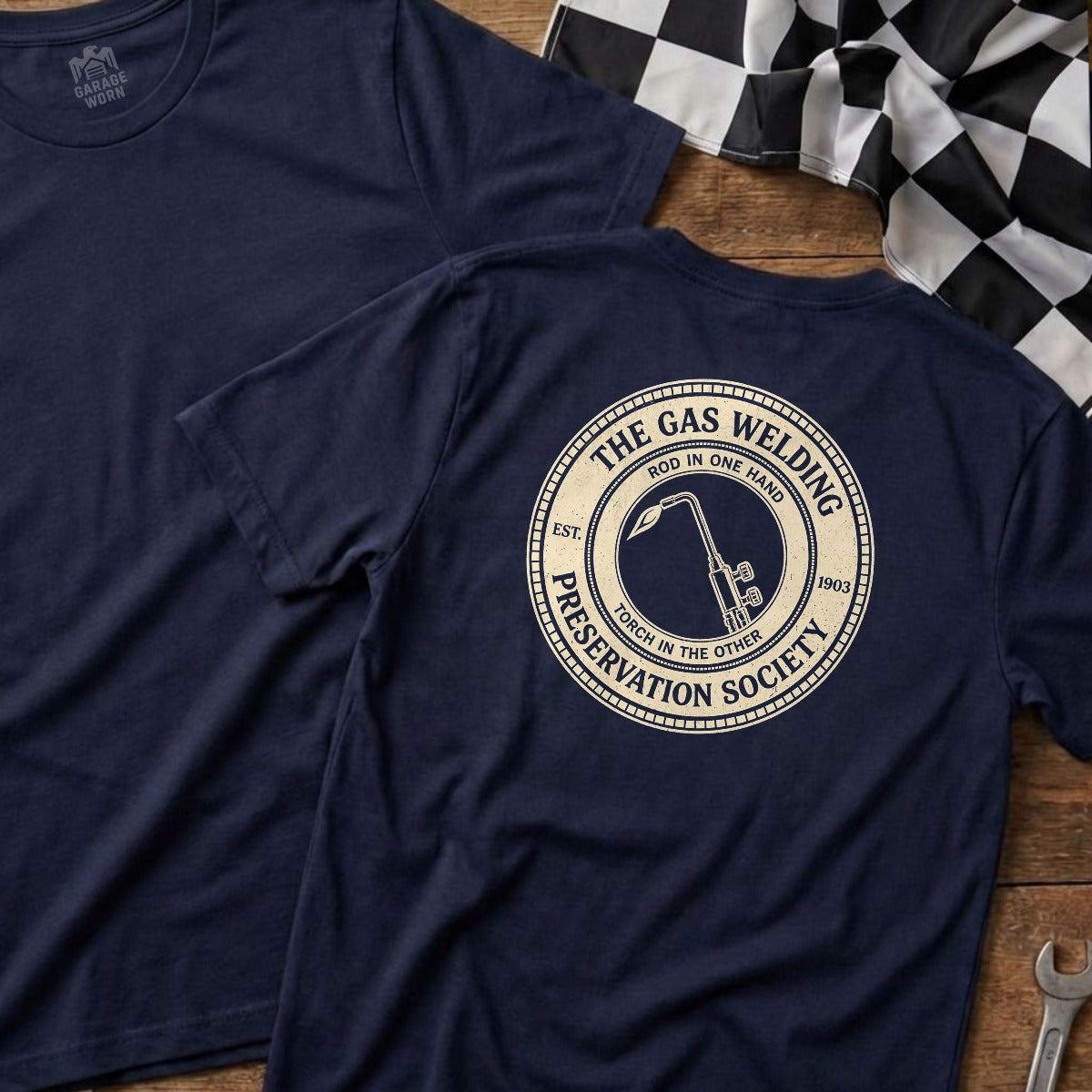 Navy | Full Back
