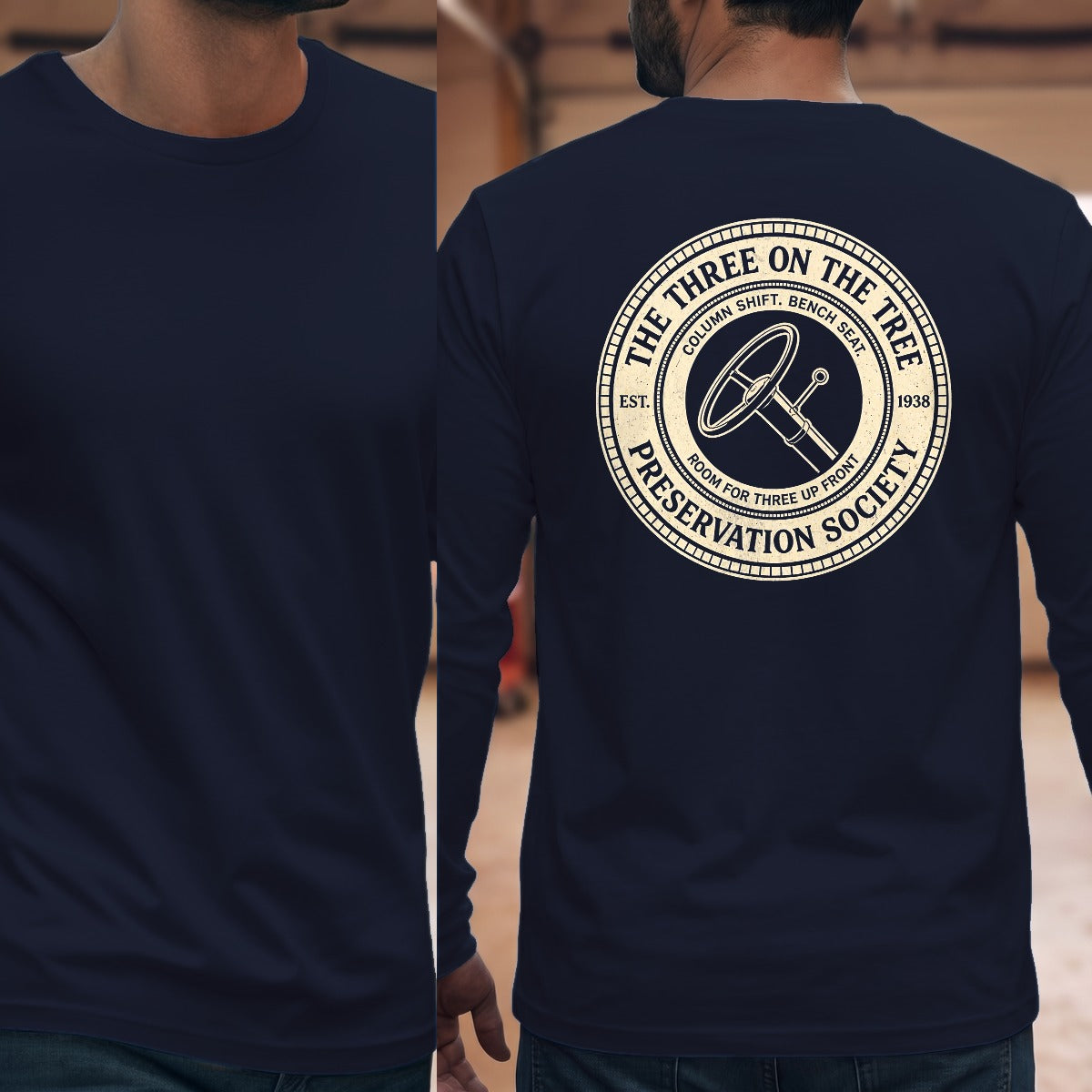 Navy | Full Back