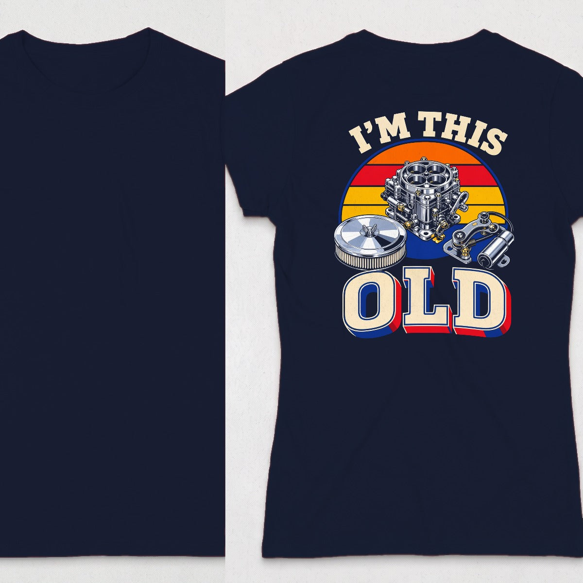 Navy | Full Back
