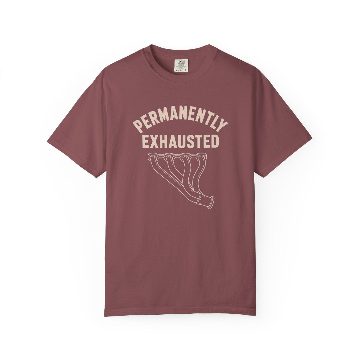 Permanently Exhausted Heavyweight Tee