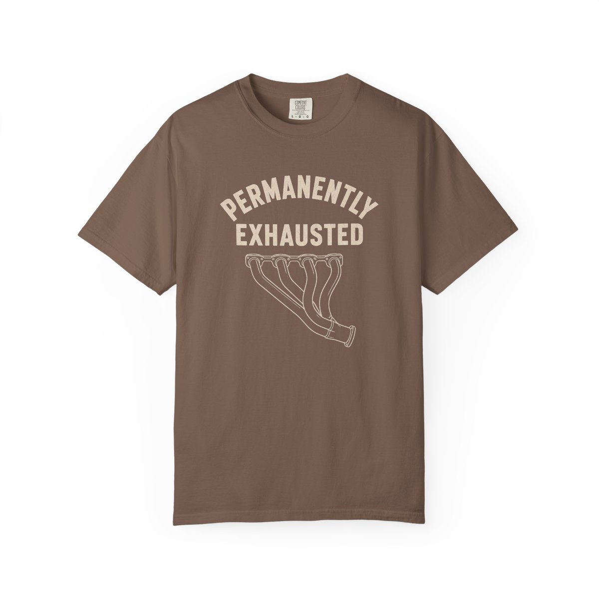 Permanently Exhausted Heavyweight Tee