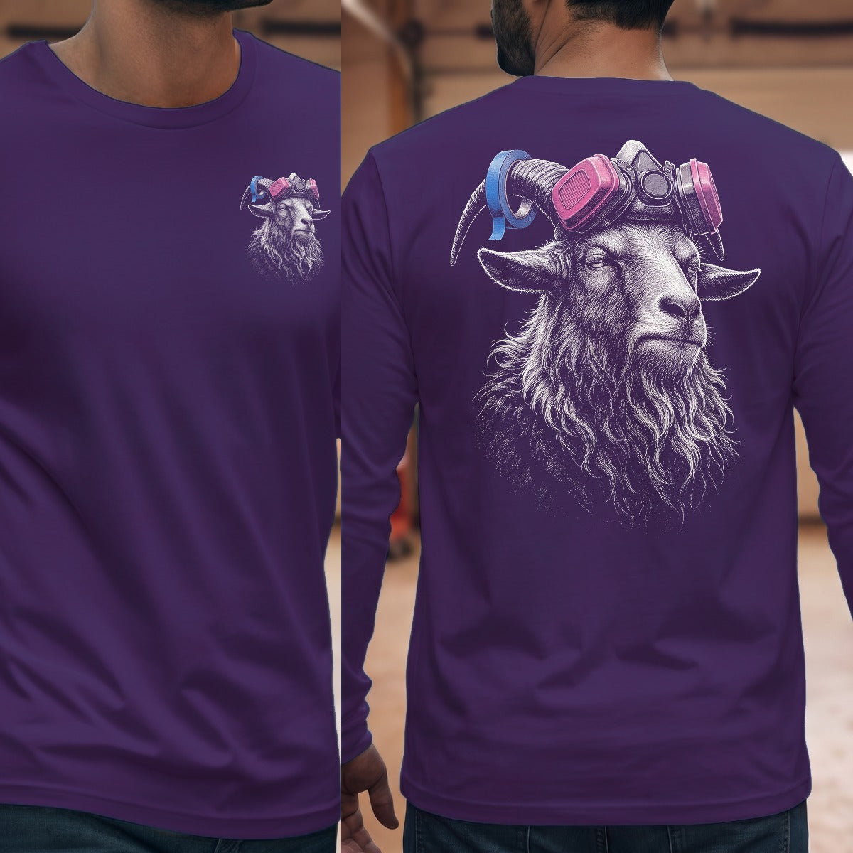 Purple | Front & Back